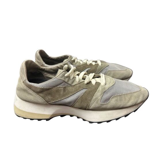 $695 Men's FEAR OF GOD Lace-Up Runner Sneakers Sabbia 42 US  Made in Italy - Picture 2 of 11